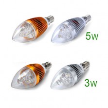 3W 5W E14 AC110-240V Warm White Energy Saving Candle Bulb Candle Bulb